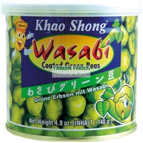 Wasabi green peas