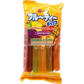 Fruity Jelly Bar Assorted Ice Pops 