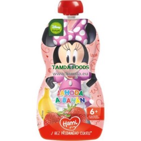 Disney Minnie kapsička 110g jahoda a banán 