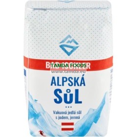 Alpská jemná sůl s jódem 