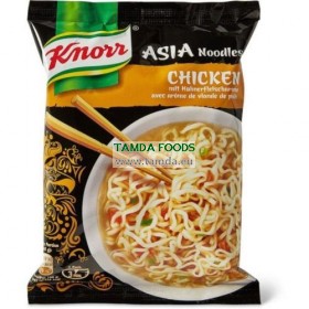 Asijská instantní nudlová polévka 