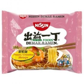 Demae Ramen inst. nudle s příchutí krevetové (MI TOM) 