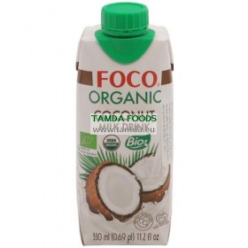 Organický nápoj z kokosového mléka 