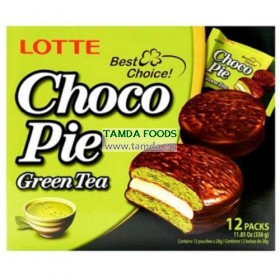 Choco Pie s příchutí matcha 