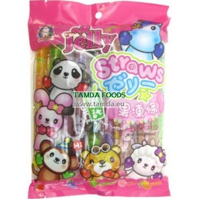 Animal Friends Jelly Straws Assorted Fruit Flavors 