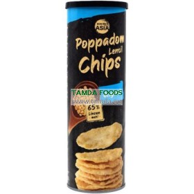 Poppadums Lentil chips Original 