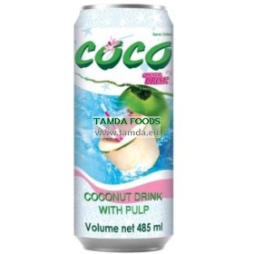 kokosový nápoj a dužiny 