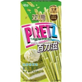 Biscuit sticks matcha vanilla flavour 