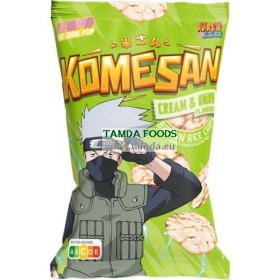 Brown Rice Chips Kakashi Cream Onion Flavor 