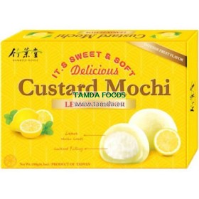 Custard Mochi s citrónovou příchutí 