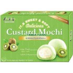 Custard Mochi s příchutí kiwi 