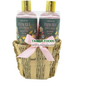 VB31 (SG250ml+šampon250ml+mycí houba) flower bloom košílk 