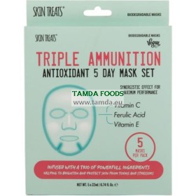 Triple Ammnuition Skin Defence Masks 5ks <V> 